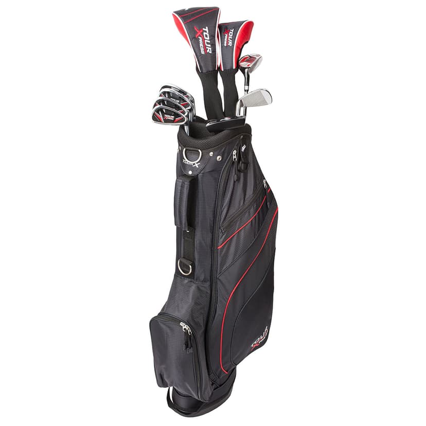NEW Men's Tour Xpress 12 Piece Complete Set Driver Irons Wood Hybrid Bag Putter