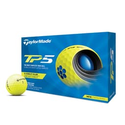 TaylorMade TP5 Golf Balls Yellow - 1 Dozen