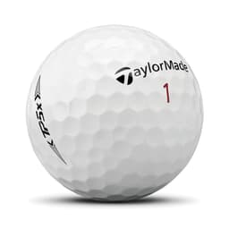 TaylorMade TP5X Golf Balls White - 1 Dozen