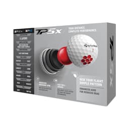 TaylorMade TP5X Golf Balls White - 1 Dozen