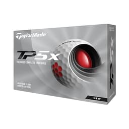 TaylorMade TP5X Golf Balls White - 1 Dozen