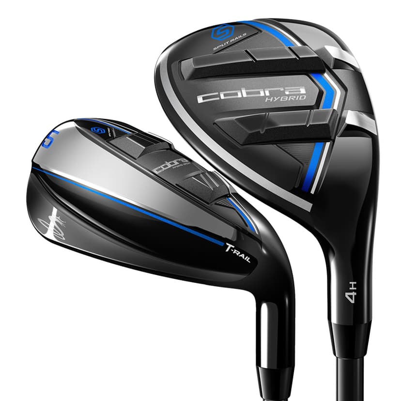 Cobra 2021 T-Rail Iron-Hybrid 4-PW+GW+SW Irons Ultralite Graphite Lite