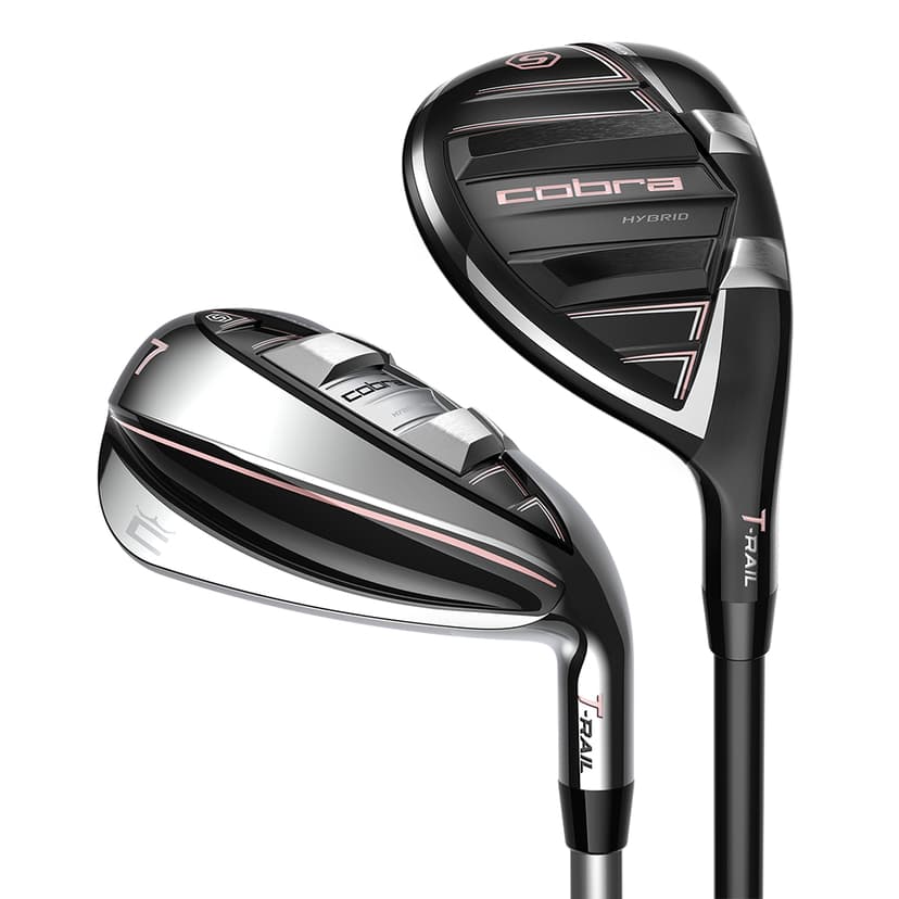 Cobra Lady 2023 T-Rail Iron-Hybrid 5-PW+SW Irons Ultralite Graphite
