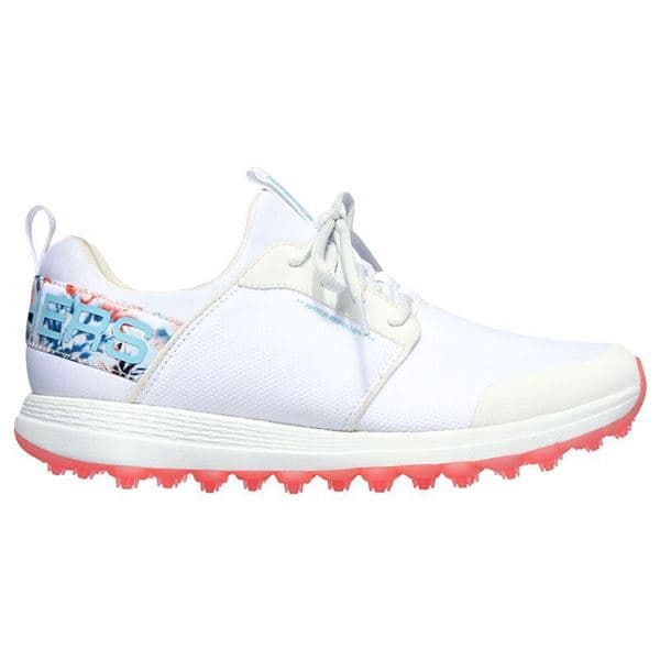 Womens Skechers Go Golf Max Golf Shoes 14874 White / Purple Sz 6 M