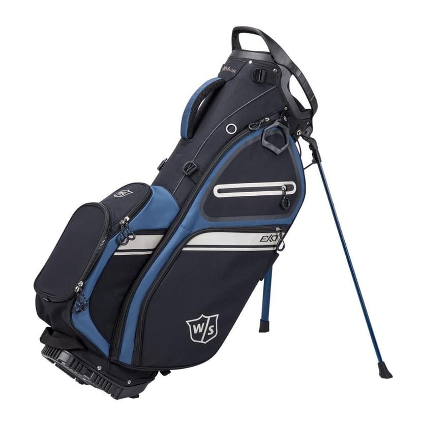 Wilson Staff 2021 EXO II Stand Bag - Black / Blue