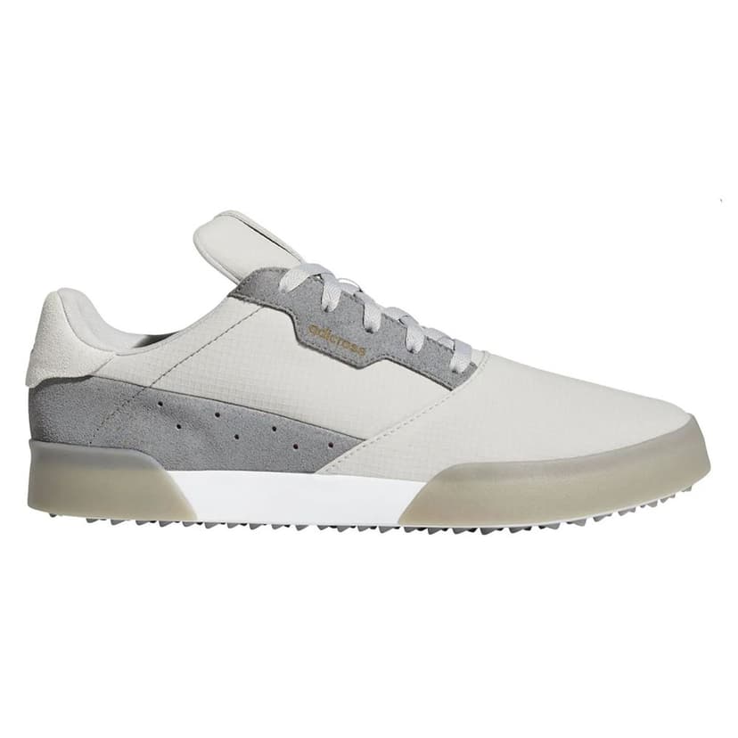NEW Mens Adidas 2021 Adicross Retro Spikeless Golf Shoes Grey / White Sz 13 M | MULLIE Golf NEW Mens Adidas 2021 Adicross Retro Spikeless Golf Shoes Grey / White Sz 13 M | MULLIE Golf