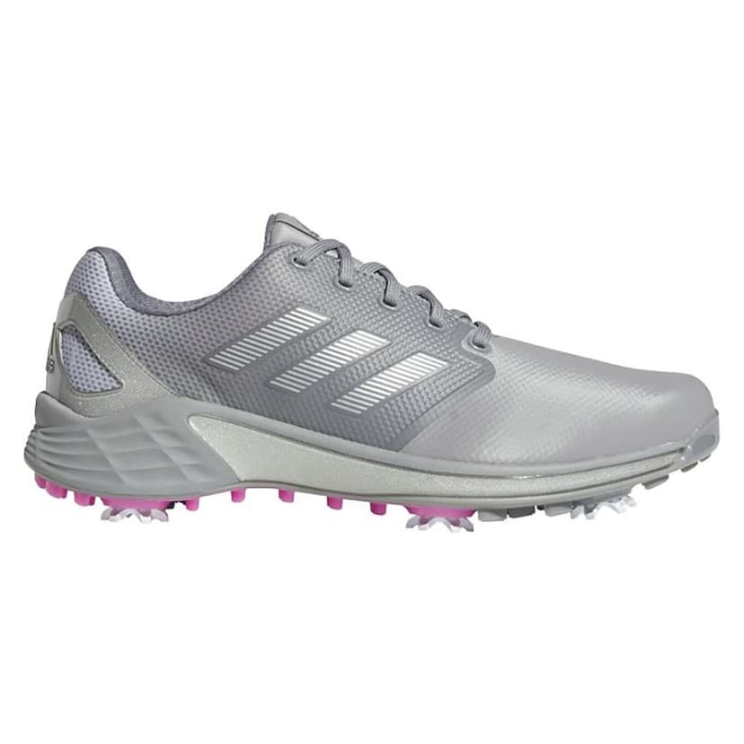 NEW Mens Adidas 2021 ZG21 Golf Shoes Grey / Silver / Pink 10 M NEW Mens Adidas 2021 ZG21 Golf Shoes Grey / Silver / Pink 10 M